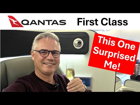 Qantas First Class - This One Surprised Me