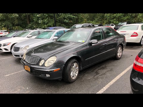 How to jumpstart a 2004 Mercedes Benz E-320