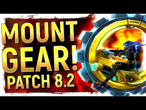 OOF! The Bizarre NEW 8.2 Mount Equipment System, How To Unlock Flight & New Mounts of 8.2!