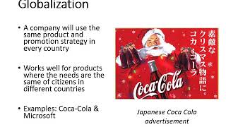 global marketing strategies