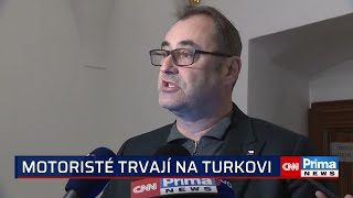 Znepokojení z Pavla i chvála Babiše. Motoristé se shodli na dalších krocích ohledně Turka