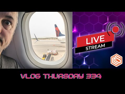 VLOG Thursday 334: Tom's Travels, Tech Talk, and Live Q&A