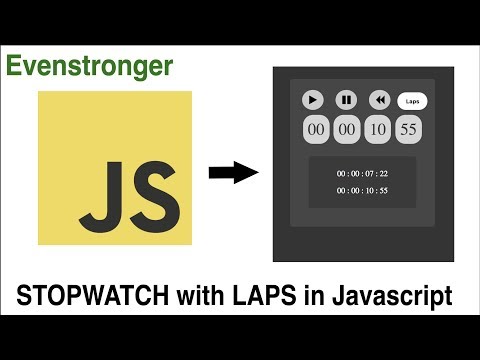 Simple Stable Stopwatch Web App Using Setinterval Html Javascript