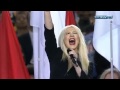 Christina Aguilera destroys the national anthem ...