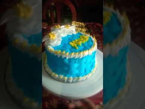 New cake design by Nazira begum