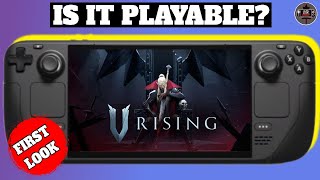 V Rising on the Steam Deck - Is it Playable?