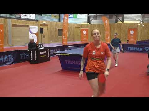 Masters 2023 - halve finale: Tanja Helle - Monique Posthuma