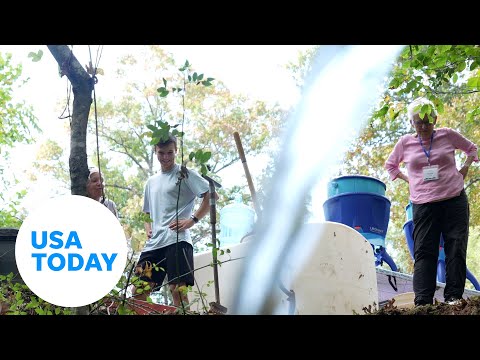 East Asheville community bands together after Helene washed out road USA TODAY