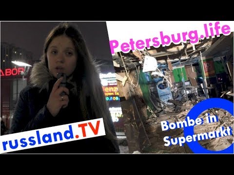 Nagelbombenanschlag in Petersburg [Video]