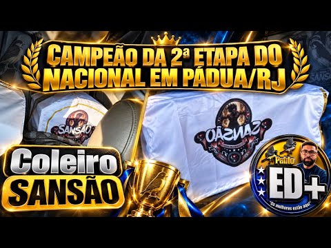 150/334 CANTOS - Coleiro Sansão da show em Pádua/RJ.
