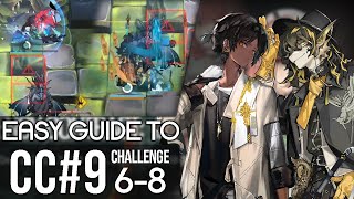 CC#9 Deepness Permanent Map Challenge 6, 7 & 8 Guide | Sal Viento Karst | Arknights