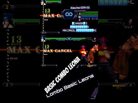 Basic Combo Leona (Kof xiii)