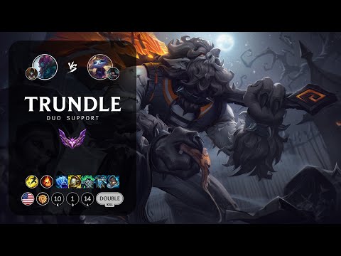 Trundle Support vs Yuumi - NA Master Patch 13.12