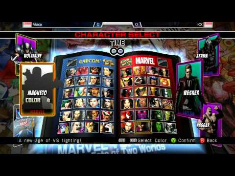 Ultimate Marvel Vs Capcom 3 Mini Tournament starts now!!