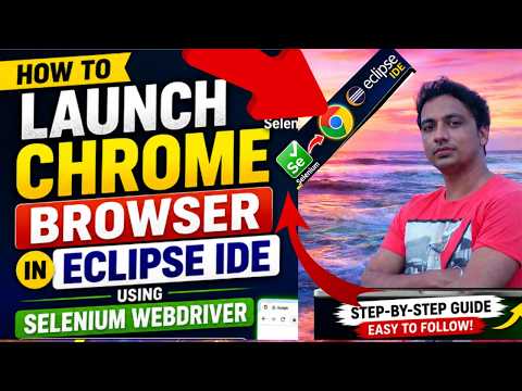 Selenium WebDriver Launch Chrome Browser