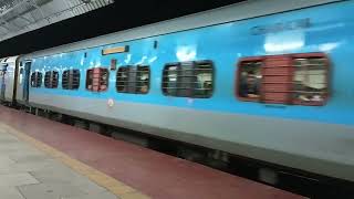 Roaring Departure of 12827 Howrah - Purulia Superfast Express from Kharagpur Junction! 💥 