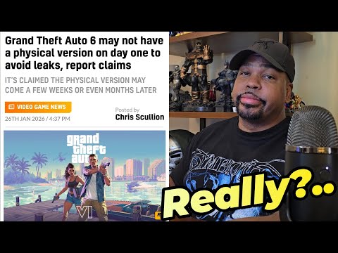 Grand Theft Auto 6 will be DIGITAL ONLY at Launch!  Physical Edition Pushed WAY BACK!