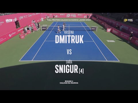 Kristina Dmitruk vs Daria Snigur (UKR) - Game, Set and Match Point
