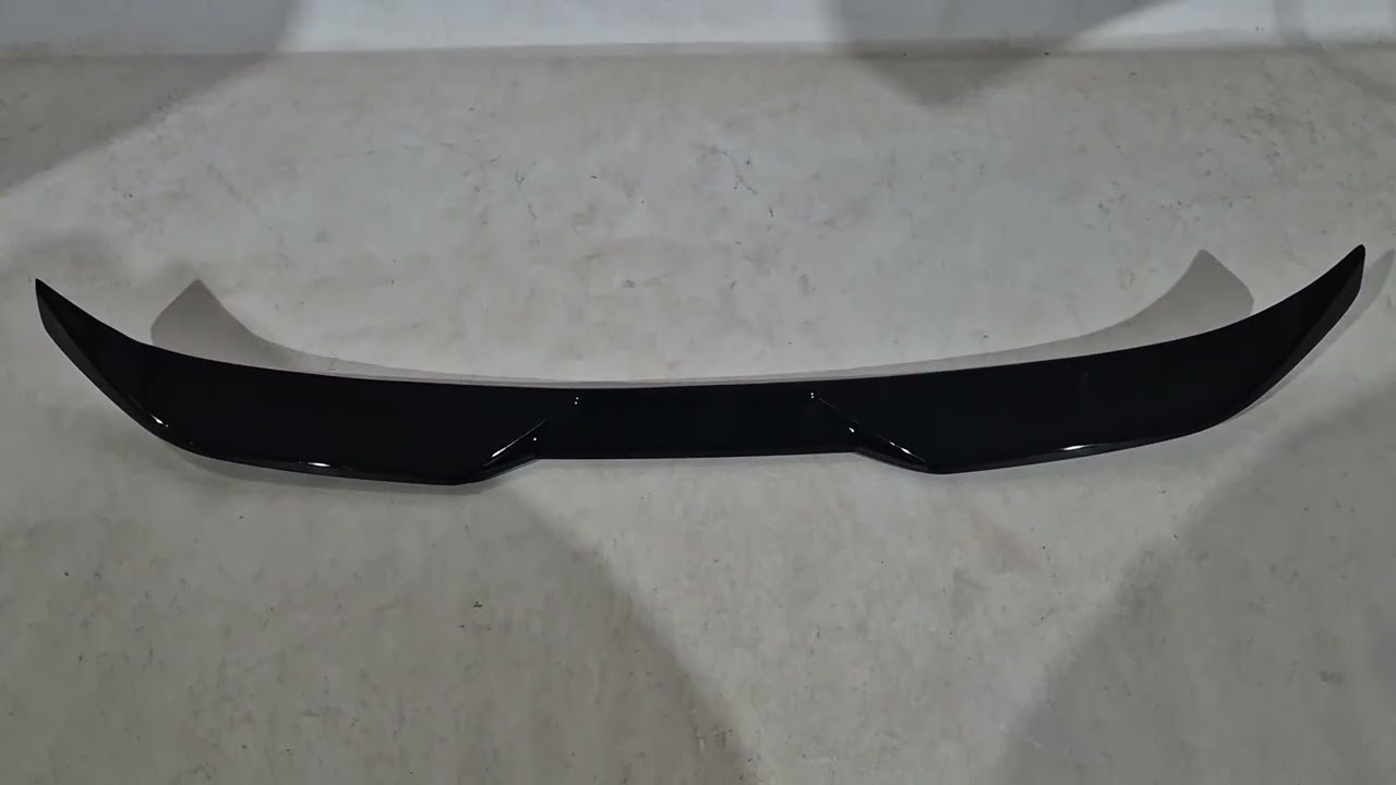 BMW 2 серія G42 2021- рр. Спойлер MP-Style (чорний глянець) Video 1
