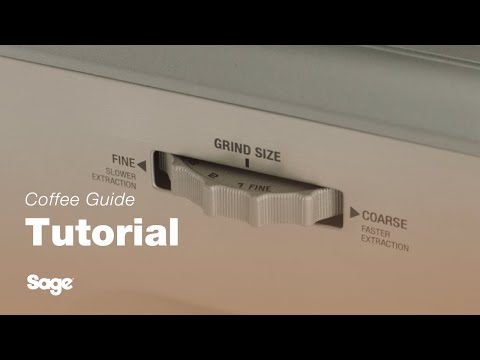 The Barista Express™ | How to change the grind size to suit your taste | Sage Appliances UK
