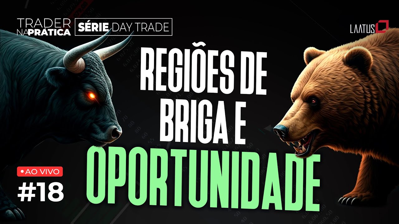 Trader na Prática | Regiões de briga e oportunidade #18