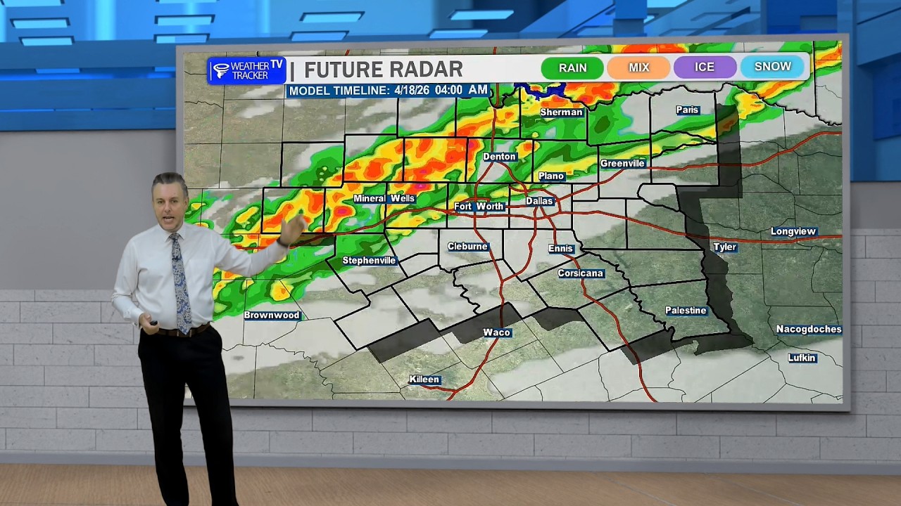 DFW Weather: 60 MPH Winds & Saturday Cold Front Timing | Weekend Forecast