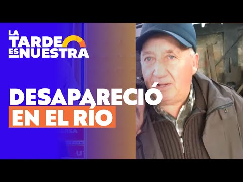 Adulto mayor desapareció tras lanzarse al agua en el río Biobío | La Tarde es Nuestra