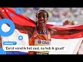 Sifan Hassan wint 10.000 meter op WK Atletiek