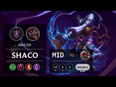 Shaco Mid vs Katarina - BR Master Patch 9.24