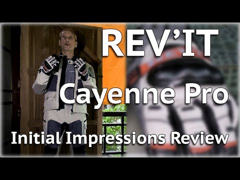 REV'IT! Cayenne Pro; REV'IT! Rain Gear; REV'IT! Jerez Pro Gloves Initial Impressions Review