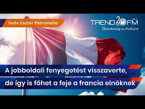 A jobboldali fenyegetést visszaverte, de így is főhet a feje a francia elnöknek | Trend FM