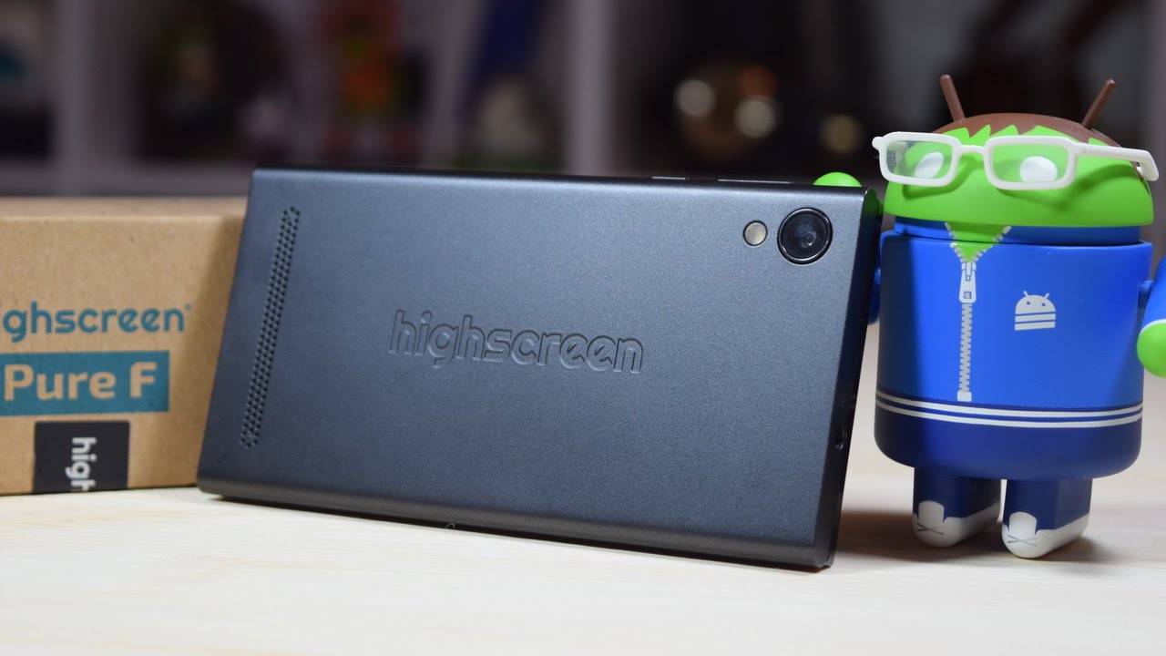 Смартфон HighScreen Pure F Yellow (2Sim | 1Gb RAM | 8Gb | 3G)