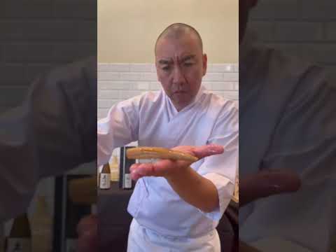 Sea eel (Anago) #sushi #sushilovers #sushienya