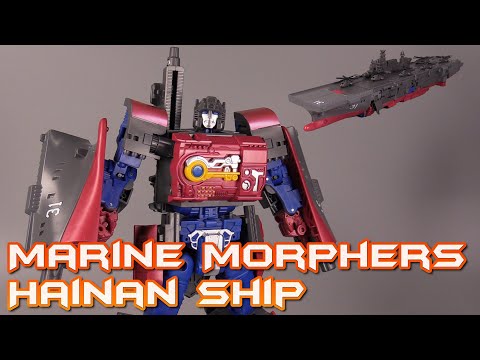 Marine Morphers Aircraft Carrier V2 | Hainan Ship | VIDEO REVIEW