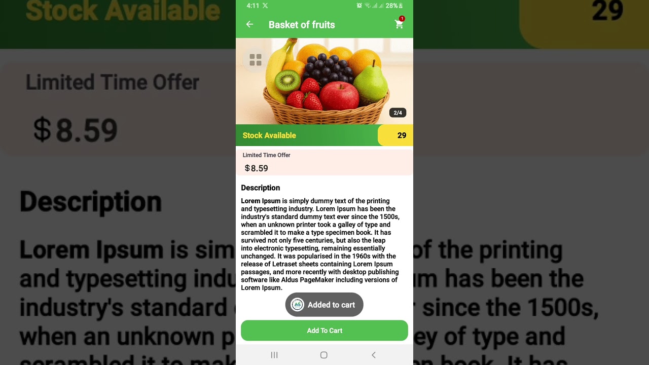 Shopping app thumbnail