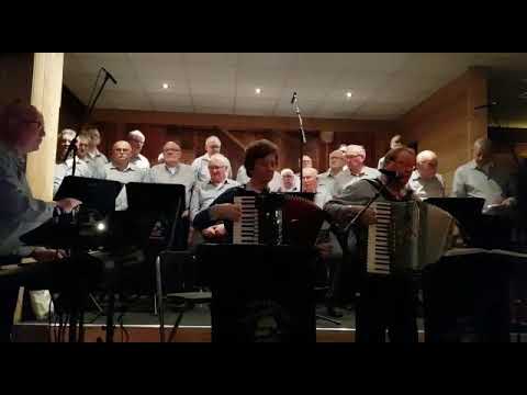 Noszélie Singers stadskanaal - Sailing Home voorzang Johan Ensing