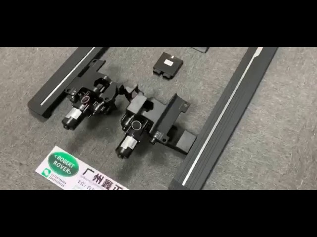 Mercedes G сlass W463 1990-2018 гг. Электрические боковые подножки (2 шт., алюминий) Video 5