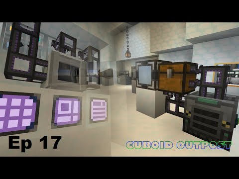 Cuboid Outpost 1.16.5 Ep 17 Automated AE2 and Mekanism