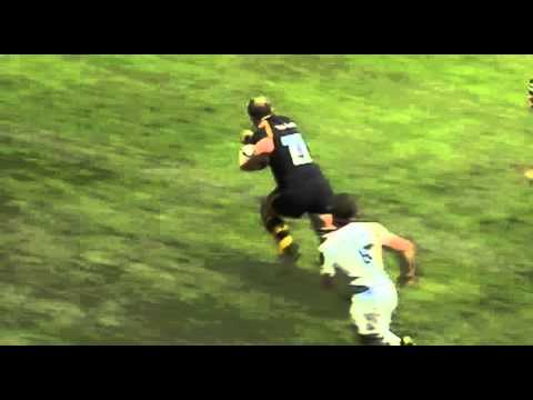 Joe Launchbury Try Wasps v Leinster Rugby