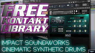 Video thumbnail for FREE KONTAKT LIBRARY | CINEMATIC SYNTHETIC DRUMS by BenoniStudio