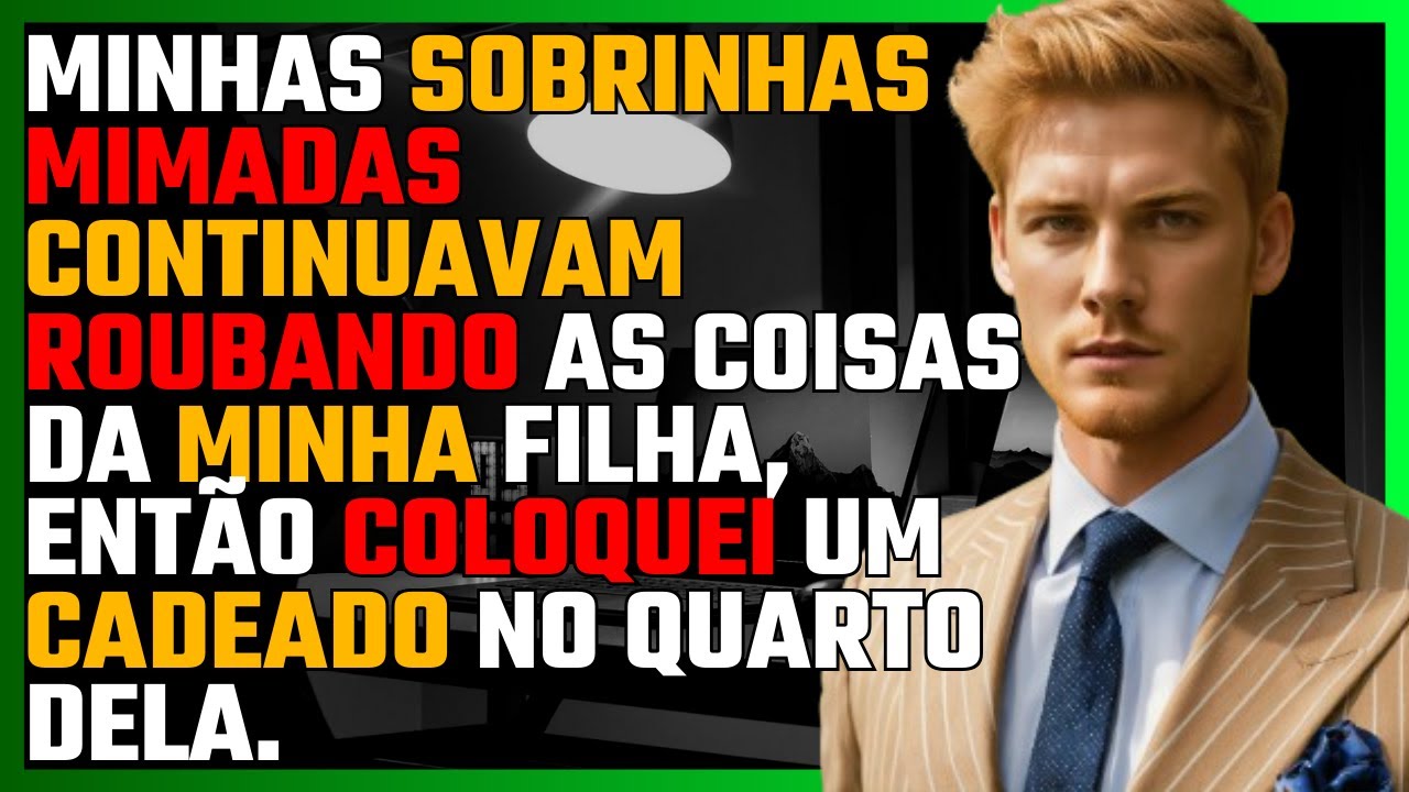 Minhas sobrinhas MIMADAS continuavam ROUBANDO as coisas da minha filha, então coloquei um CADEADO