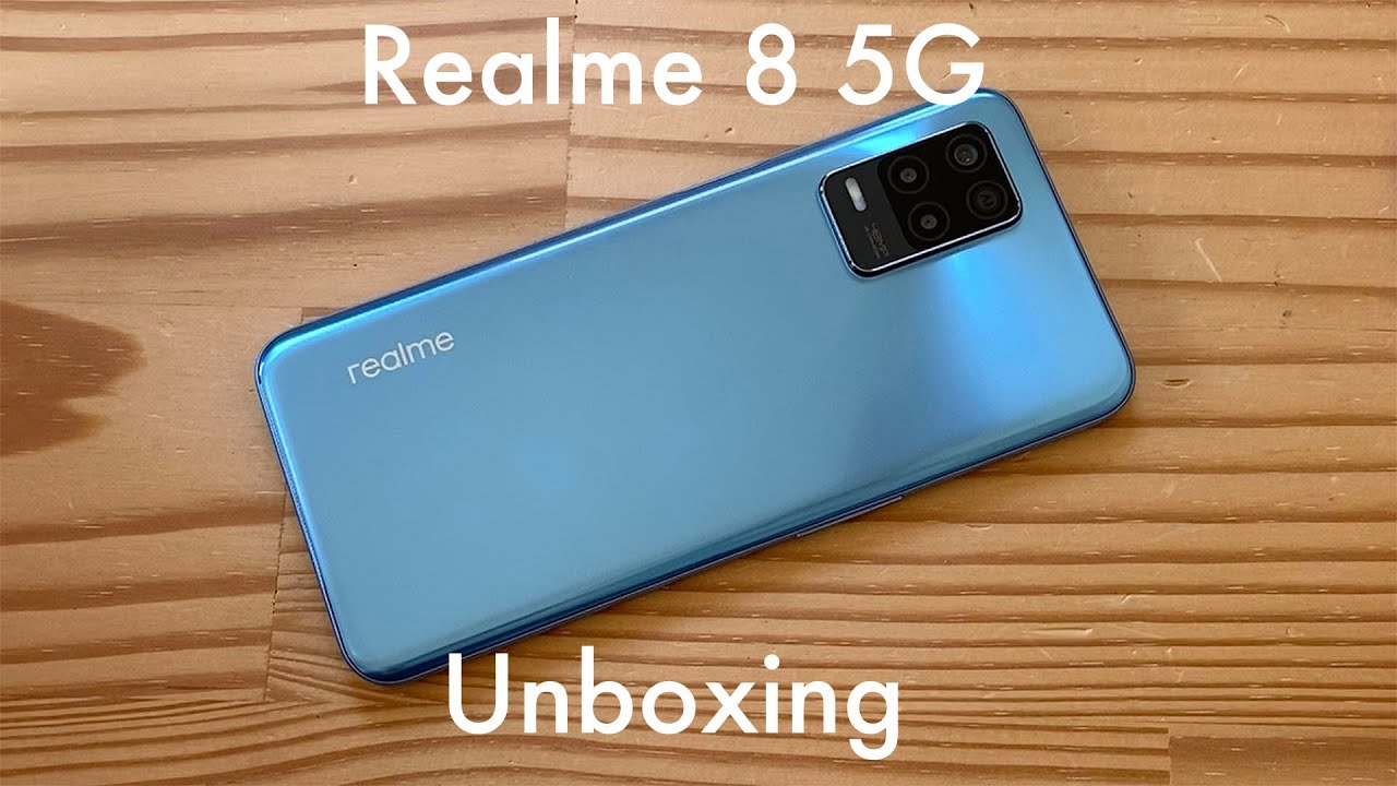Realme 8 5G unboxing: lower specs than the Realme 7 5G for about the same price? (£229 for 6/128GB)