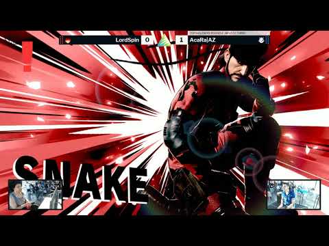 Ascension VI SSBU Top 64 LR4 - LordSpin (Snake) vs AcaRa|AZ (Wolf)
