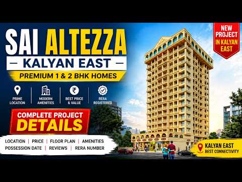 Sai Altezza | Affordable 1BHK & 2BHK Flats — video