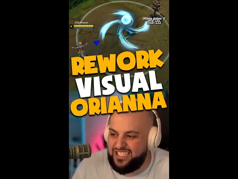 😱 REWORK VISUAL ORIANNA!!! #shorts #lol