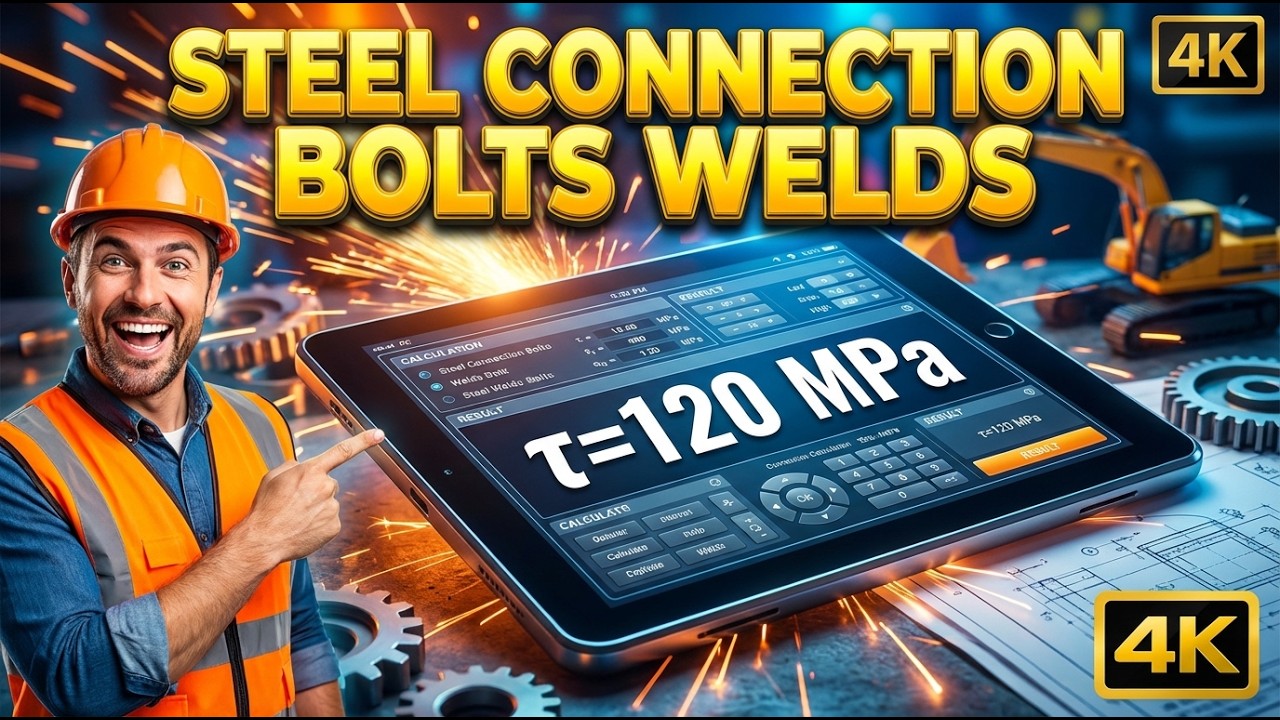 Steel Connection Bolts Welds Interactive Calculator