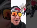 Video Thumbnail for Fun sledding  while We waiting for ice fishing  ? #shorts #short