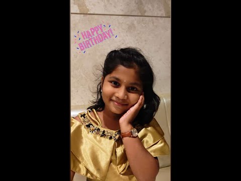 HAPPY 10th BIRTHDAY BHUVANA (BUJJAMMA)