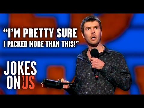 Rhod Gilbert’s HILARIOUS Lost Luggage Story | Comedy Roadshow | Jokes On Us