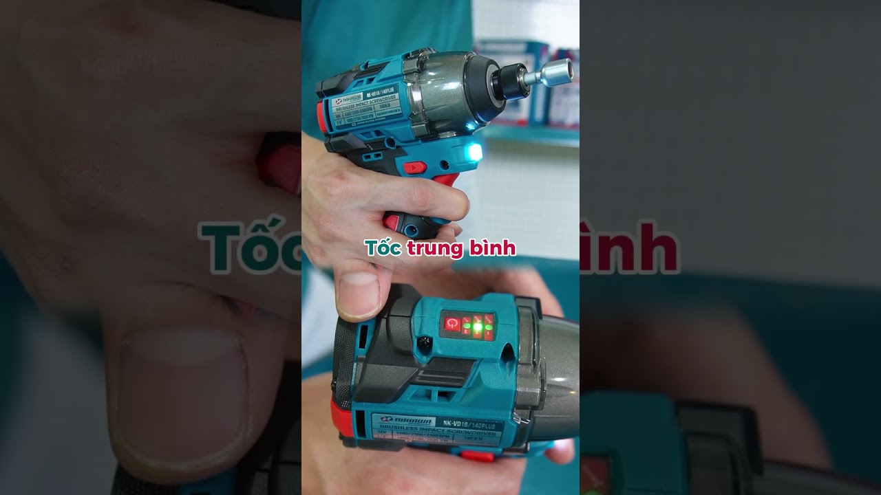 Máy siết vít pin NAKAWA NK-VD16/140PLUS